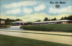 Bon Air Motel Postcard