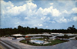 The Manger Towne & Country Motor Lodge Savannah, GA Postcard 