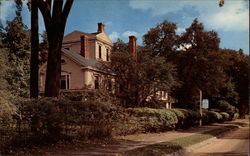 Hawthorne's House - Wayside Inn Concord, MA Postcard Postcard