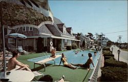 The Cutty Sark Motor Lodge and Inn Dennis Port, MA Postcard Postcard