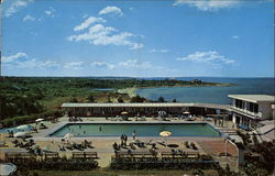 Cape Codder Hotel Falmouth, MA Postcard Postcard