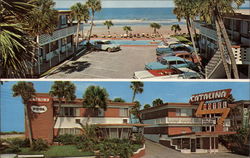 Catalina Beach Motel Postcard