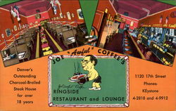 Joe "Awful" Coffee's Ringside Restaurant and Lounge Postcard