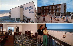 Atlantic View Motel Postcard