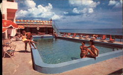 The Johnina Hotel Miami Beach, FL Postcard Postcard