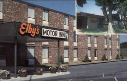 Elby's Chambersburg Motor Inn Pennsylvania Postcard Postcard