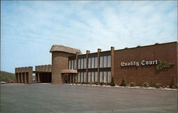 Archie Litman's Quality Court Motel East Postcard