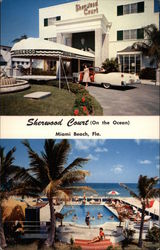 Sherwood Court (On the Ocean) Postcard