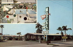 Oasis Motel Postcard