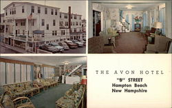 The Avon Hotel Hampton Beach, NH Postcard Postcard