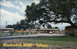 Meadowlark Motel - Solvang Postcard