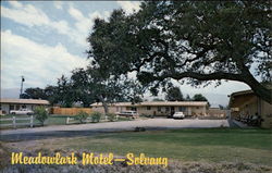 Meadowlark Motel - Solvang California Postcard Postcard