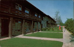 The Sleeping Wing of Wilson Lodge Wheeling, WV Postcard Postcard