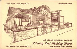 Higching Post Wedding Chapel Postcard