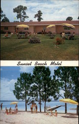 Sunset Beach Motel Postcard