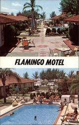 Flamingo Motel Postcard
