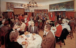 Schober's Wine Restaurant - Austrian Room Postcard