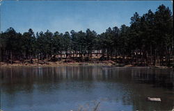 Blue Gables Motor Court Postcard