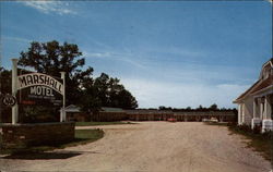 Marshall's Motel Postcard