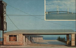 Huron Motel Postcard