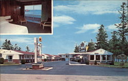 Surf Motel Mackinaw City, MI Postcard Postcard