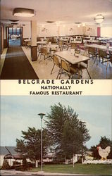 Belgrade Gardens Restaurant Postcard