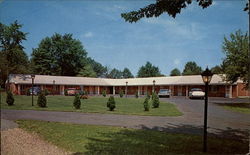 The Virginia Motel Hudson, OH Postcard Postcard