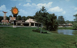 The Rainbow Motel Postcard