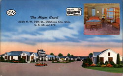 The Major Court Postcard