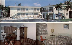 Catalogna Apartment Motel Postcard