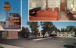 Lee's Motor Inn Postcard