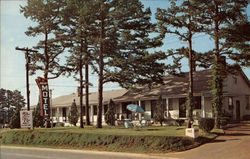 El Rancho Motel Charlotte, NC Postcard Postcard