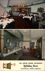 The Copper Hearth Restaurant - Holiday Inn of Fayetteville North Carolina Postcard 