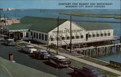 Sanitary Fish Market and Restaurant Postcard