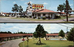 McInnis Motel Fayetteville, NC Postcard Postcard