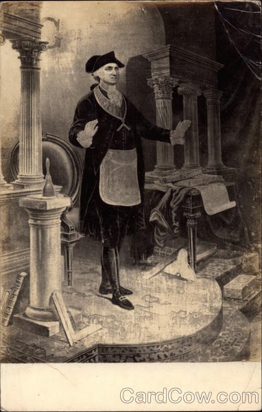 George Washington as a Mason Presidents
