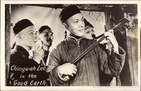 Chingwah Lee in the Good Earth, Hand Signed Actors