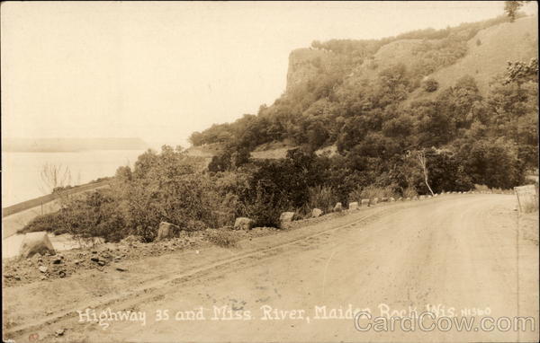 Highway 35 and Miss. River Maiden Rock Wisconsin