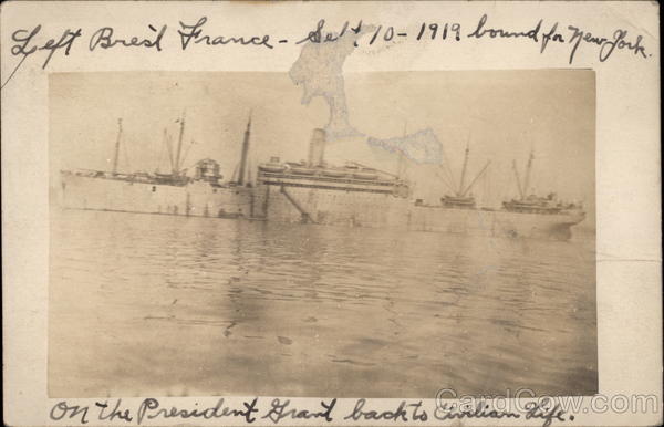 WWI Era Ship Boats, Ships