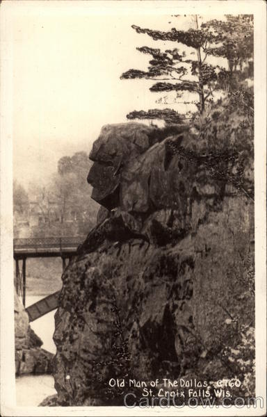 Old Man of The Dallas St. Croix Falls Wisconsin