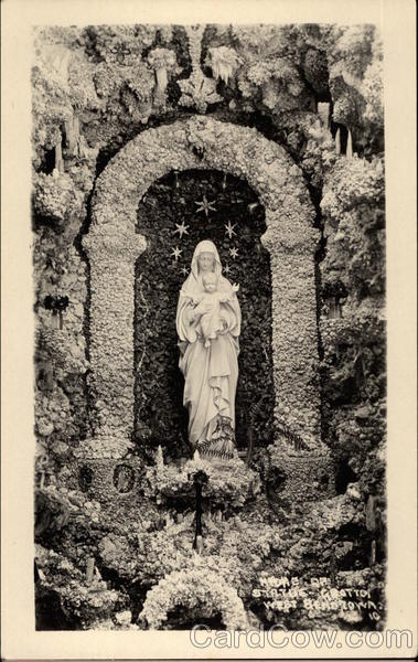 Statue -- Grotto West Bend Iowa