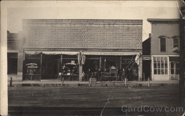 F. R. Kirchner Hardware Store, C. H. Brockschink 215 Main Street Peterson, IA