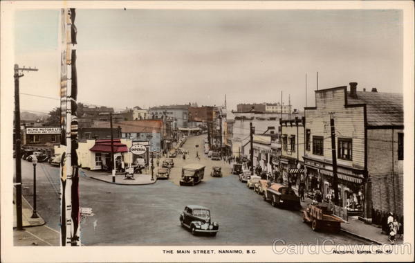The Main Street Nanaimo BC Canada British Columbia