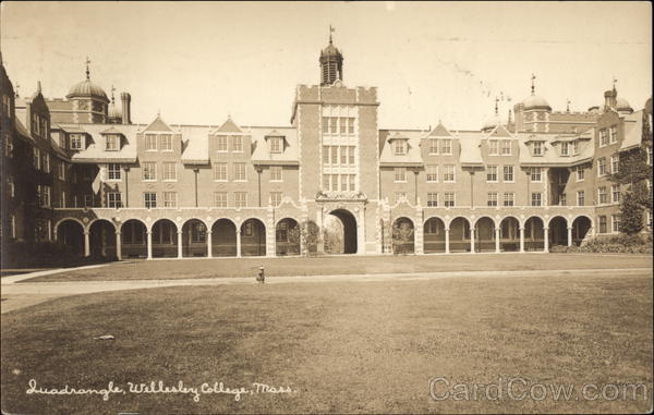 Quadrangle, Wellesley College Massachusetts