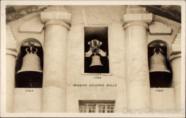 Bells at Mission Dolores San Francisco California