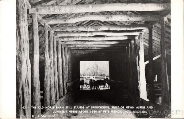 The Old Horse Barn Frenchglen Oregon