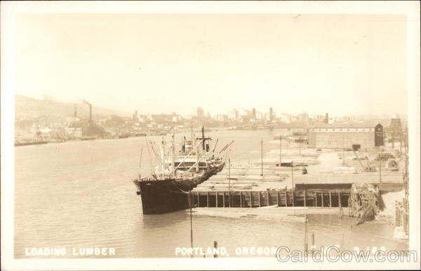 Loading Lumber Portland Oregon