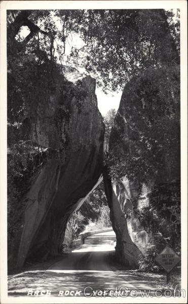 Arch Rock Yosemite National Park California