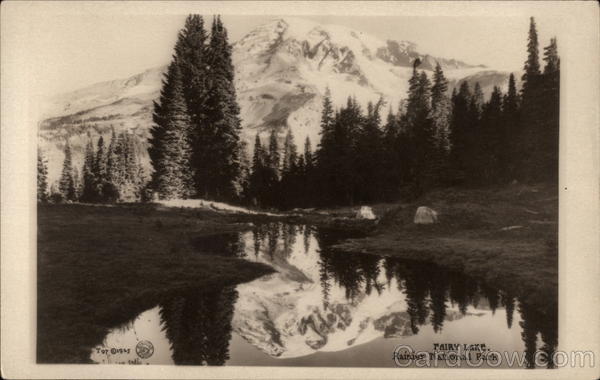 Fairy Lake Ranier National Park Washington