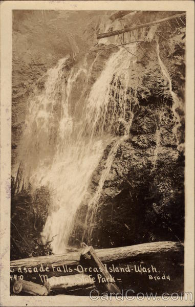 Cascade Falls, Orcas Island Olga Washington